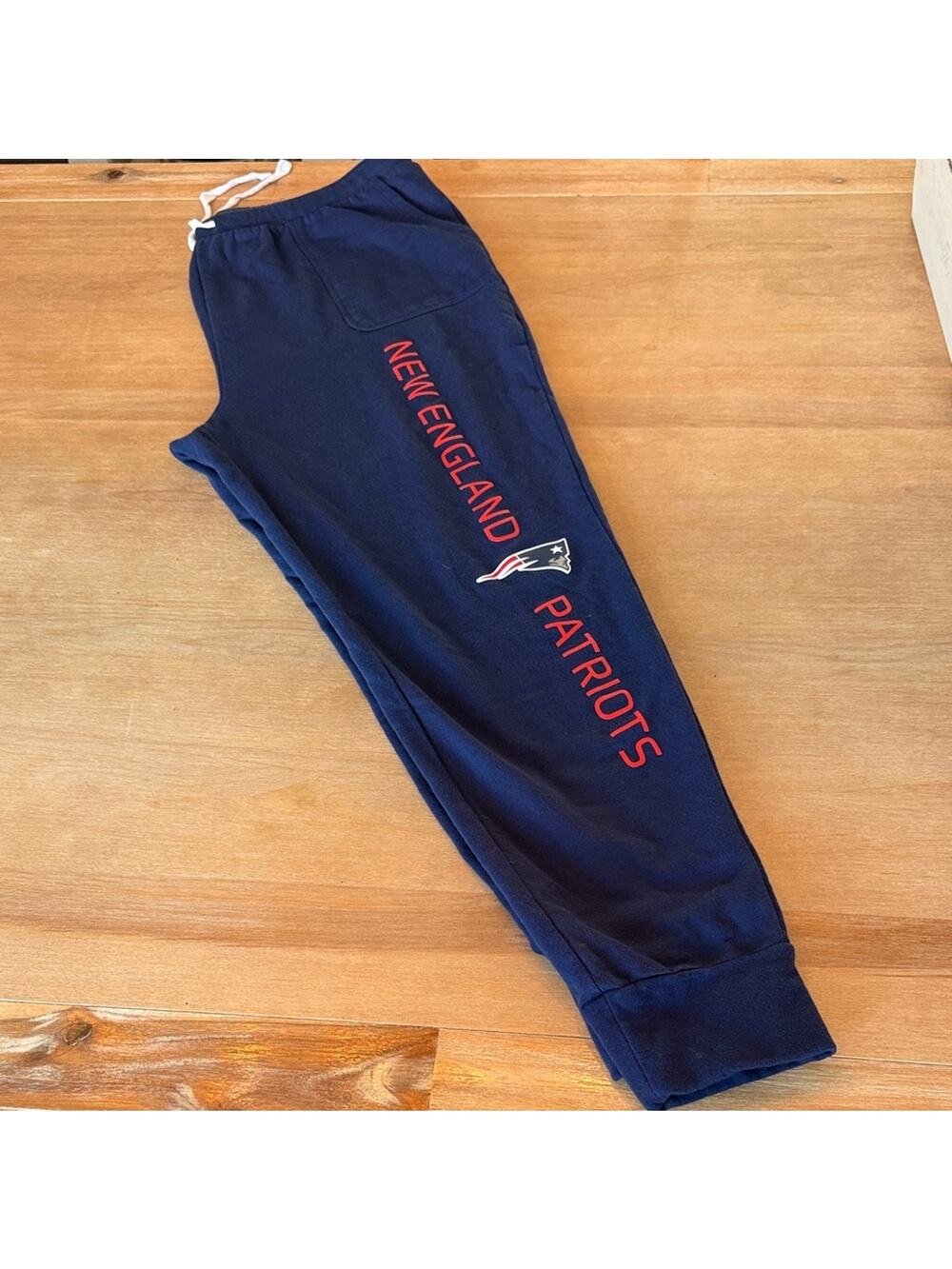 Fanatics Women’s New England Patriots Navy and Red Sweatpants L